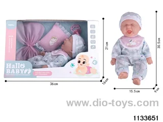 12 inch fully enamelled sleeper set