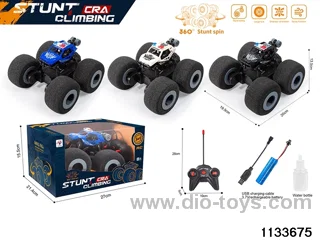 RC Car with Lights and Spray