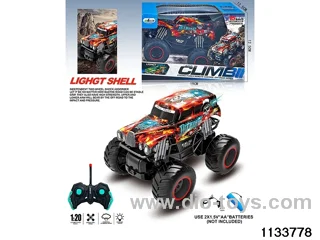 RC car with light