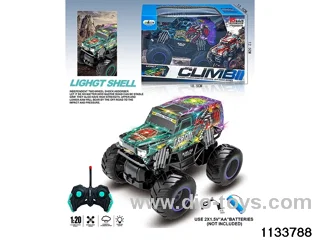 RC car with light