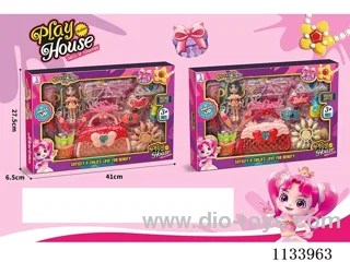 With Handbag Hair Clip Maiden
