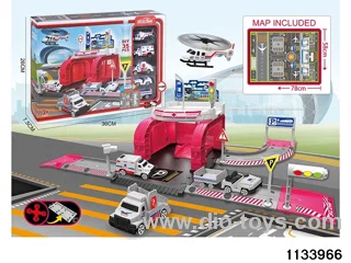 Hospital airfield track set