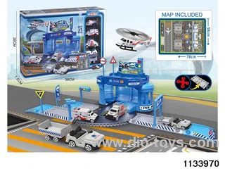 Police airfield track set