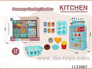 Drinks Vending Machine + Dessert + Coin Set