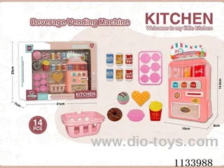 Drinks Vending Machine + Dessert + Coin Set