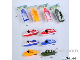 Speedboat pull back