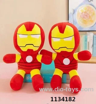 8 INCH IRON MAN PLUSH TOY IN OPP BAG