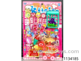 ice cream cart in blister card