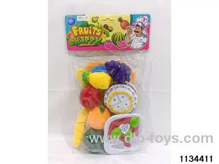 Simulated Fruit + Cake + Salad Chopping