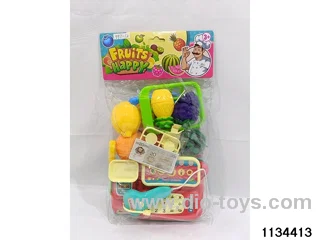 Simulated Fruit Cutting + Cashier