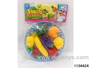 Simulation Fruit Cutting 10pcs