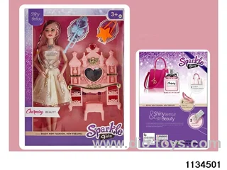 11.5 inch 9 jointed doll set