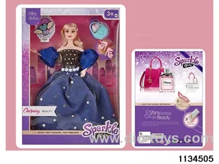 11.5 inch 9 jointed doll set