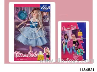 11.5 inch 11 jointed doll set