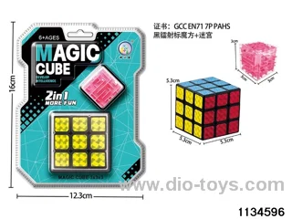 Rubik's Cube + Maze