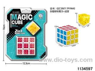 Rubik's Cube + Maze