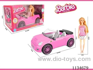 11inch Barbie with car