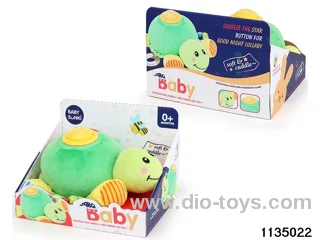 Plush sound and light turtle