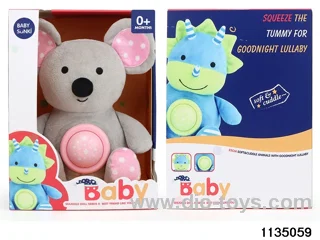 Plush sound and light mouse