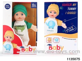 Plush Laughing Doll