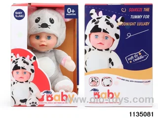 Plush sound and light mouse doll