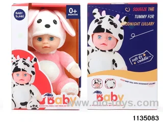 Plush sound and light rabbit doll