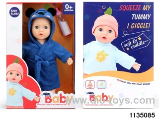 Plush Laughing Soothing Doll