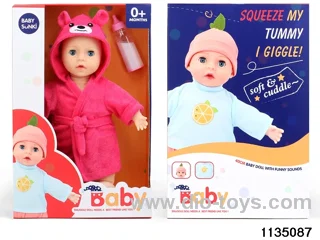 Plush Laughing Soothing Doll