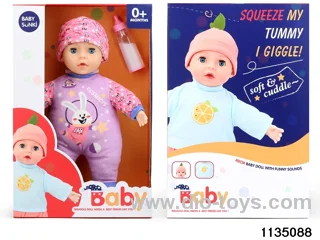 Plush Laughing Soothing Doll