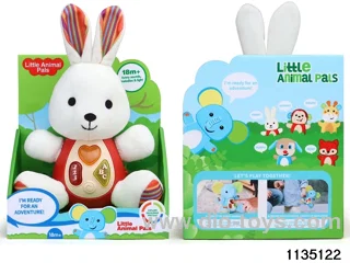 Plush Bunny with Lights and Music