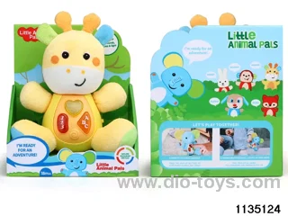 Plush Giraffe with Lights and Music