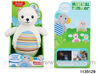 Plush Bear with Lights and Music