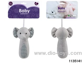 Plush Elephant Rocker