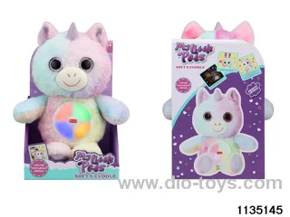 Plush Unicorn with Lights and Music