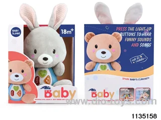 Plush Bunny with Lights and Music