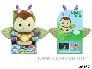 Plush Bee with Lights and Music (Hammockable)