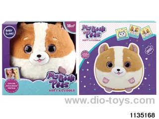 Plush Corgi with recording function