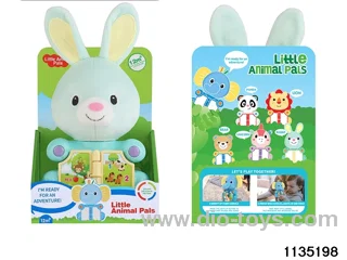 Plush Bunny with Lights and Music