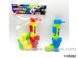 Dinosaur Ping Pong Gun Singles