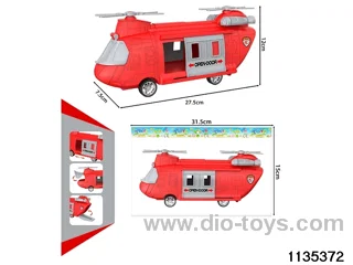 Stowage firefighting inertial transport aircraft