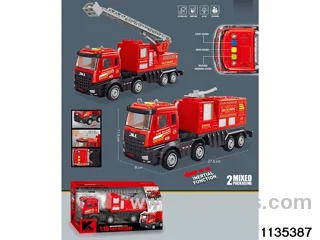 1:16 inertia fire truck