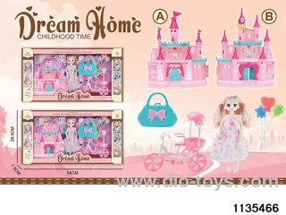 9 inch doll castle