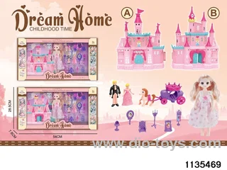 9 inch doll castle