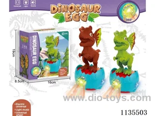 Battery Operated Dinosaur Egg Station Figures
