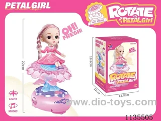 B/O gimbal toy with lights and music