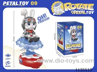 B/O gimbal toy with light up music
