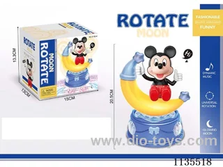 B/O universal spinning toy with light and music