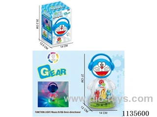 Transparent Gear Doraemon