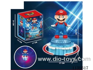B/O gimbal rotating lifting light music Mario