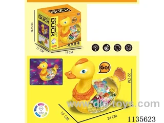 B/O Duck with Transparent Gears